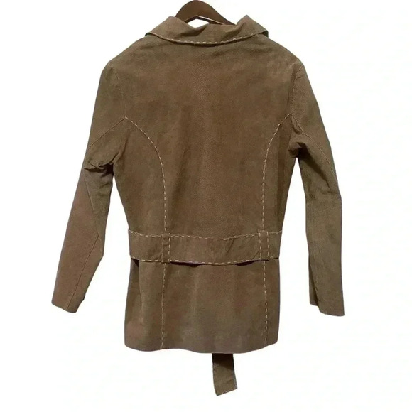 OutBrook ~ Women's Suede Outer Stitch Jacket ~ Size Medium (Beth Dutton Vibes) - Picture 2 of 7